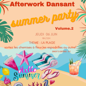 Affiche afterwork