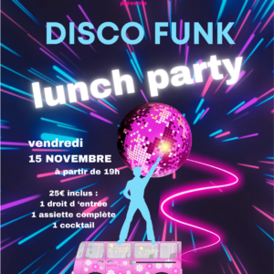 Affiche DISCO FUNK PARTY