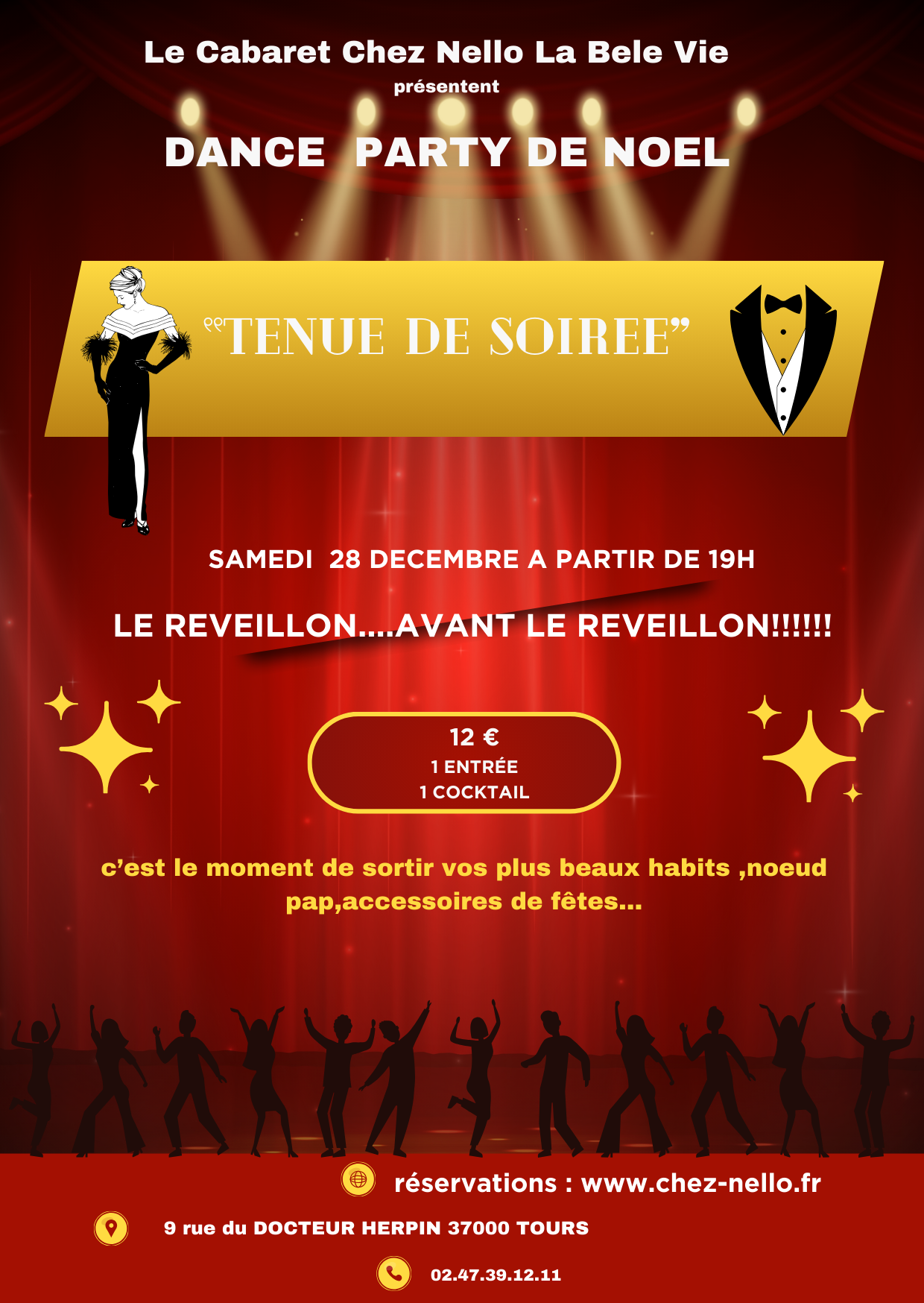 Affiche DANCE PARTY DE NOEL