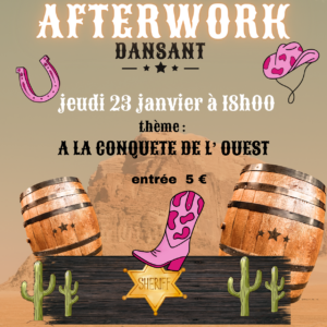 Affiche AFTER WORK DANSANT