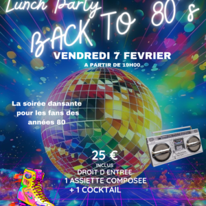 Affiche SOIREE Hits 80S